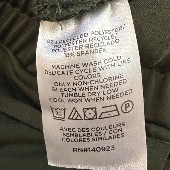 Lou & Grey Women's Luvstretch Joggers Size Small Olive Green Loungewear Stretch - Picture 5 of 7